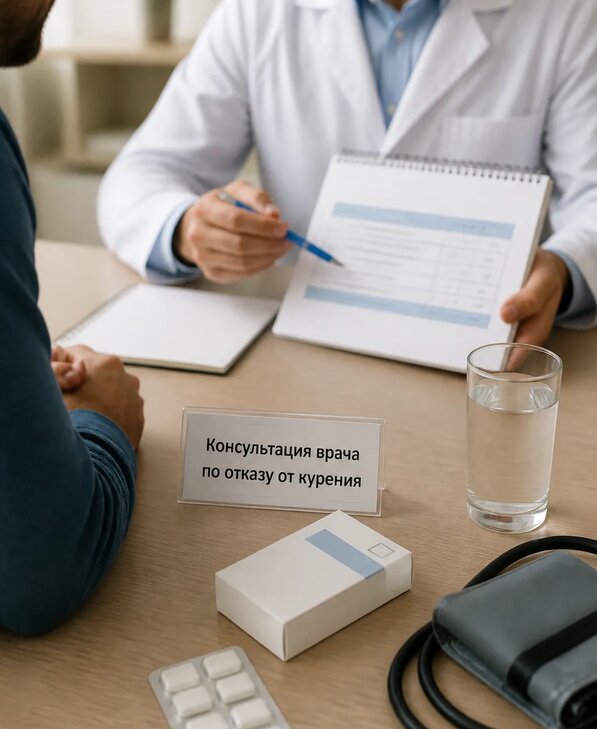 Консультация врача по отказу от курения для взрослых в Кронштадте